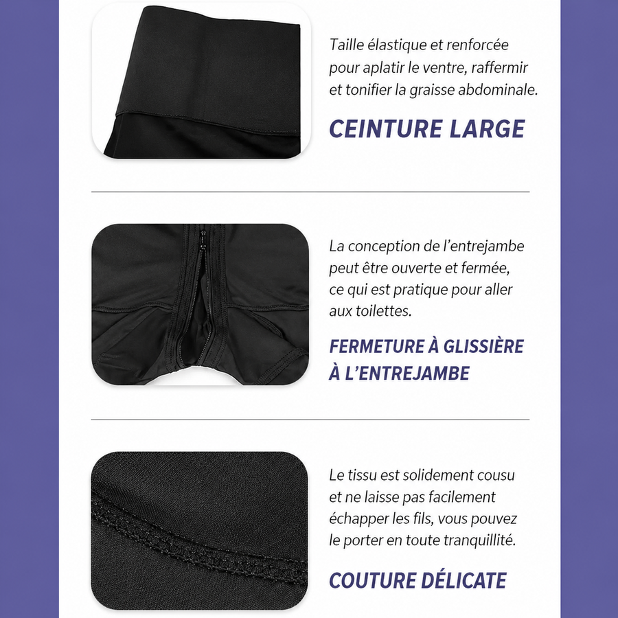 Gaine Colombienne Sculptante – Effet Ventre Plat & BBL Instantané 7